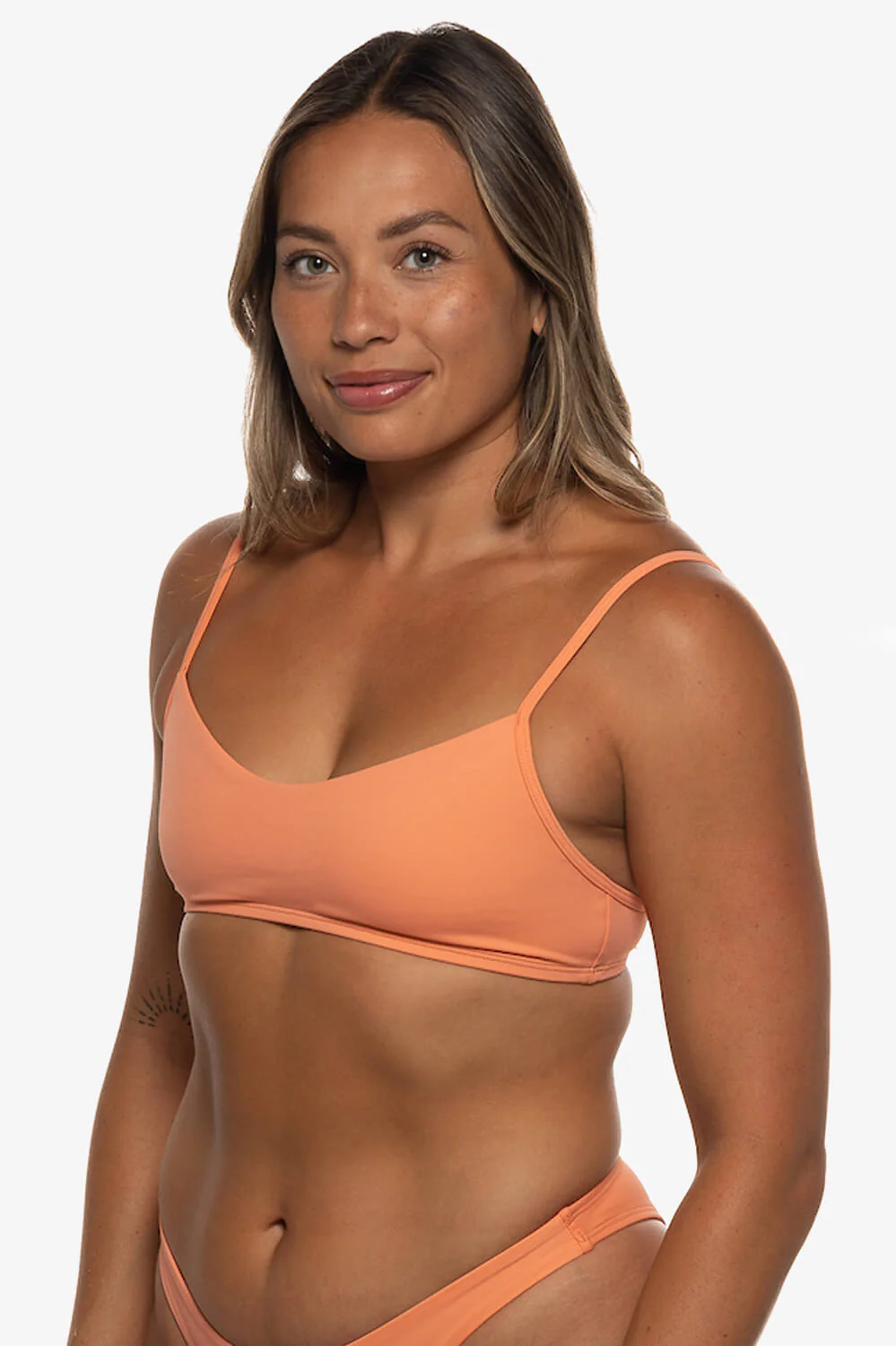 Eryn Bikini Top - Guava - Image 3