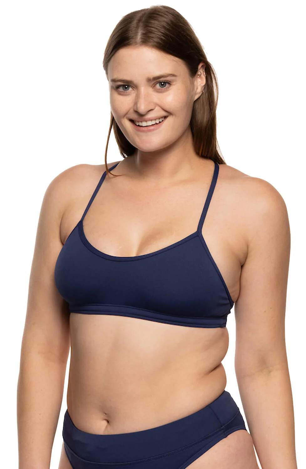 Heidi Bikini Top - Navy - Image 3
